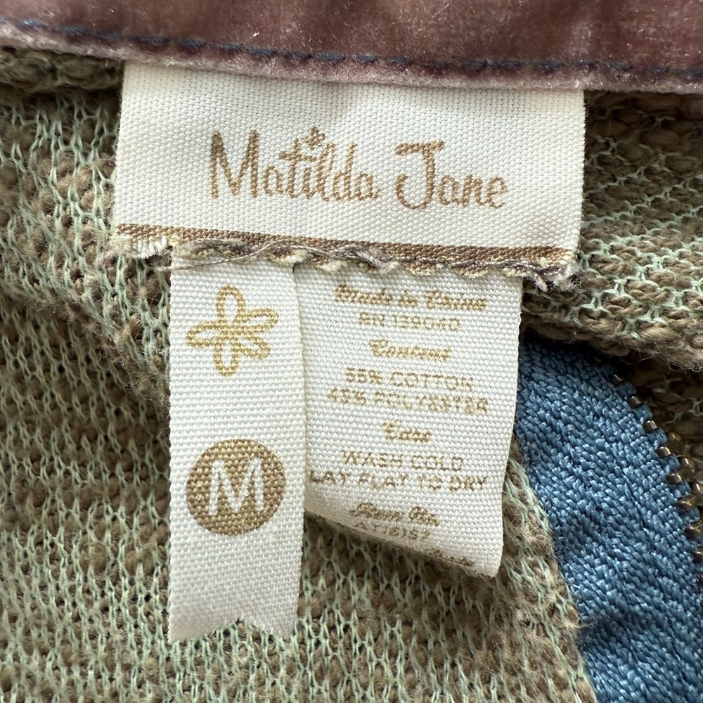 MATILDA JANE Secret Fields Lowland Marsh Hooded Zip Up Jacket Women’s Medium - Picture 13 of 13